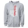 Icon Unisex Lightweight Loopback Terry Full-Zip Hooded Sweatshirt Thumbnail