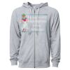 Icon Unisex Lightweight Loopback Terry Full-Zip Hooded Sweatshirt Thumbnail
