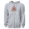 Icon Unisex Lightweight Loopback Terry Full-Zip Hooded Sweatshirt Thumbnail