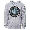 Icon Unisex Lightweight Loopback Terry Full-Zip Hooded Sweatshirt Thumbnail