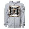 Icon Unisex Lightweight Loopback Terry Full-Zip Hooded Sweatshirt Thumbnail