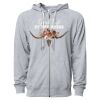 Icon Unisex Lightweight Loopback Terry Full-Zip Hooded Sweatshirt Thumbnail