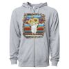 Icon Unisex Lightweight Loopback Terry Full-Zip Hooded Sweatshirt Thumbnail