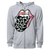 Icon Unisex Lightweight Loopback Terry Full-Zip Hooded Sweatshirt Thumbnail