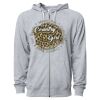 Icon Unisex Lightweight Loopback Terry Full-Zip Hooded Sweatshirt Thumbnail