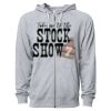 Icon Unisex Lightweight Loopback Terry Full-Zip Hooded Sweatshirt Thumbnail