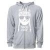 Icon Unisex Lightweight Loopback Terry Full-Zip Hooded Sweatshirt Thumbnail