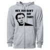 Icon Unisex Lightweight Loopback Terry Full-Zip Hooded Sweatshirt Thumbnail