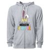 Icon Unisex Lightweight Loopback Terry Full-Zip Hooded Sweatshirt Thumbnail