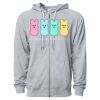 Icon Unisex Lightweight Loopback Terry Full-Zip Hooded Sweatshirt Thumbnail