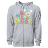 Icon Unisex Lightweight Loopback Terry Full-Zip Hooded Sweatshirt Thumbnail