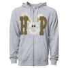 Icon Unisex Lightweight Loopback Terry Full-Zip Hooded Sweatshirt Thumbnail