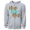 Icon Unisex Lightweight Loopback Terry Full-Zip Hooded Sweatshirt Thumbnail
