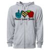 Icon Unisex Lightweight Loopback Terry Full-Zip Hooded Sweatshirt Thumbnail