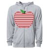 Icon Unisex Lightweight Loopback Terry Full-Zip Hooded Sweatshirt Thumbnail