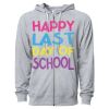 Icon Unisex Lightweight Loopback Terry Full-Zip Hooded Sweatshirt Thumbnail