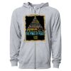 Icon Unisex Lightweight Loopback Terry Full-Zip Hooded Sweatshirt Thumbnail