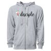 Icon Unisex Lightweight Loopback Terry Full-Zip Hooded Sweatshirt Thumbnail