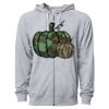 Icon Unisex Lightweight Loopback Terry Full-Zip Hooded Sweatshirt Thumbnail