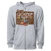 Icon Unisex Lightweight Loopback Terry Full-Zip Hooded Sweatshirt Thumbnail