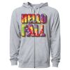 Icon Unisex Lightweight Loopback Terry Full-Zip Hooded Sweatshirt Thumbnail