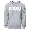 Icon Unisex Lightweight Loopback Terry Full-Zip Hooded Sweatshirt Thumbnail