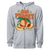 Icon Unisex Lightweight Loopback Terry Full-Zip Hooded Sweatshirt Thumbnail