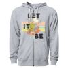 Icon Unisex Lightweight Loopback Terry Full-Zip Hooded Sweatshirt Thumbnail