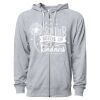 Icon Unisex Lightweight Loopback Terry Full-Zip Hooded Sweatshirt Thumbnail