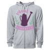 Icon Unisex Lightweight Loopback Terry Full-Zip Hooded Sweatshirt Thumbnail