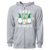 Icon Unisex Lightweight Loopback Terry Full-Zip Hooded Sweatshirt Thumbnail