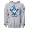 Icon Unisex Lightweight Loopback Terry Full-Zip Hooded Sweatshirt Thumbnail