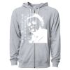 Icon Unisex Lightweight Loopback Terry Full-Zip Hooded Sweatshirt Thumbnail