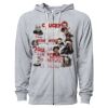 Icon Unisex Lightweight Loopback Terry Full-Zip Hooded Sweatshirt Thumbnail