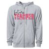 Icon Unisex Lightweight Loopback Terry Full-Zip Hooded Sweatshirt Thumbnail