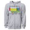 Icon Unisex Lightweight Loopback Terry Full-Zip Hooded Sweatshirt Thumbnail