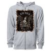 Icon Unisex Lightweight Loopback Terry Full-Zip Hooded Sweatshirt Thumbnail