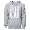 Icon Unisex Lightweight Loopback Terry Full-Zip Hooded Sweatshirt Thumbnail