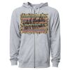 Icon Unisex Lightweight Loopback Terry Full-Zip Hooded Sweatshirt Thumbnail