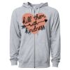 Icon Unisex Lightweight Loopback Terry Full-Zip Hooded Sweatshirt Thumbnail