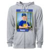 Icon Unisex Lightweight Loopback Terry Full-Zip Hooded Sweatshirt Thumbnail