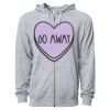 Icon Unisex Lightweight Loopback Terry Full-Zip Hooded Sweatshirt Thumbnail