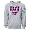 Icon Unisex Lightweight Loopback Terry Full-Zip Hooded Sweatshirt Thumbnail