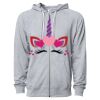 Icon Unisex Lightweight Loopback Terry Full-Zip Hooded Sweatshirt Thumbnail