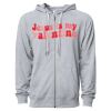 Icon Unisex Lightweight Loopback Terry Full-Zip Hooded Sweatshirt Thumbnail