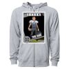 Icon Unisex Lightweight Loopback Terry Full-Zip Hooded Sweatshirt Thumbnail