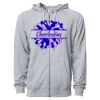 Icon Unisex Lightweight Loopback Terry Full-Zip Hooded Sweatshirt Thumbnail