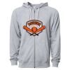 Icon Unisex Lightweight Loopback Terry Full-Zip Hooded Sweatshirt Thumbnail
