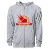 Icon Unisex Lightweight Loopback Terry Full-Zip Hooded Sweatshirt Thumbnail