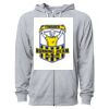 Icon Unisex Lightweight Loopback Terry Full-Zip Hooded Sweatshirt Thumbnail